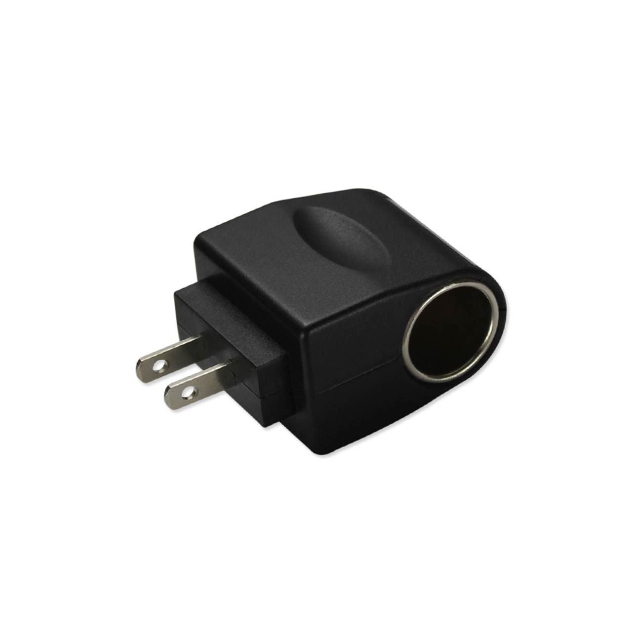 650MAH AC TO DC WALL ADAPTER TO CAR CHARGER IN BLACK - Ultra-Slim & Reliable