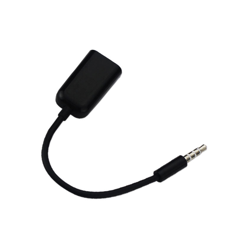MALE TO DUAL STEREO AUDIO CABLE 3.3FT IN BLACK - Durable & Reliable