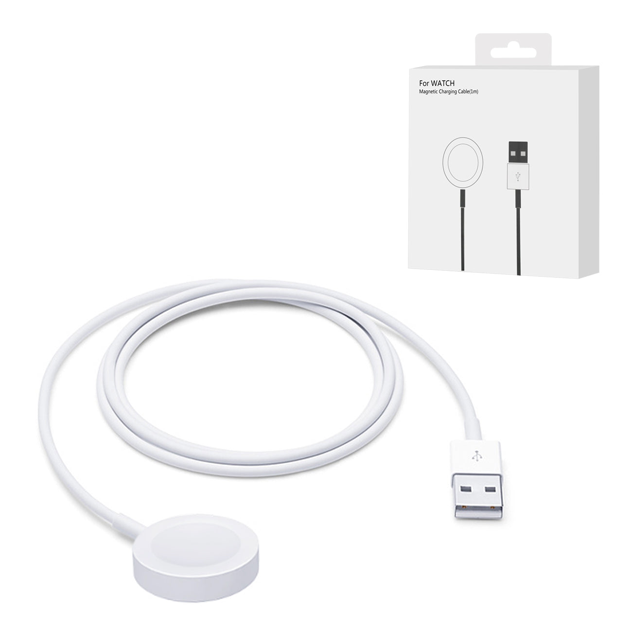 Wireless Charger for Apple Watch 1/Apple Watch 2/Apple Watch 3/Apple Watch 4/Apple Watch 5 - Shockproof & Reliable