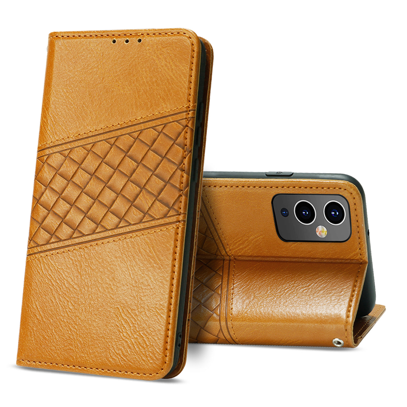 ONE PLUS 9 5G 3-In-1 Wallet Case In Brown - Crystal Clear & Reliable
