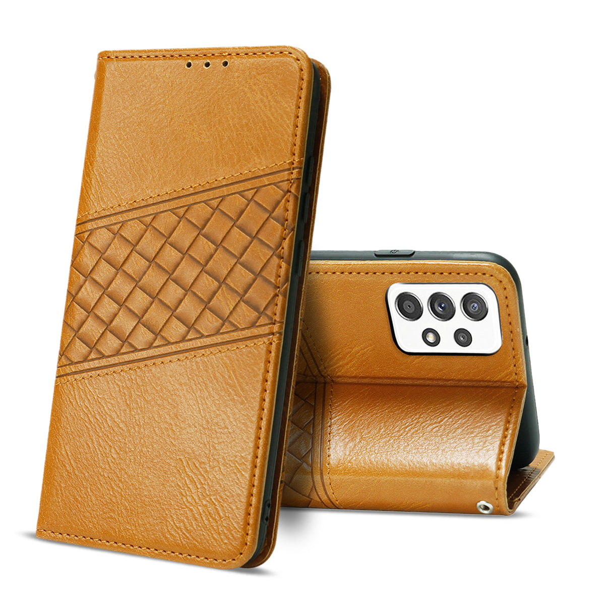 Samsung Galaxy A52/5G 3-In-1 Wallet Case In Brown (FC30-SAMA52-5GBR) - Ultra-Slim & Reliable