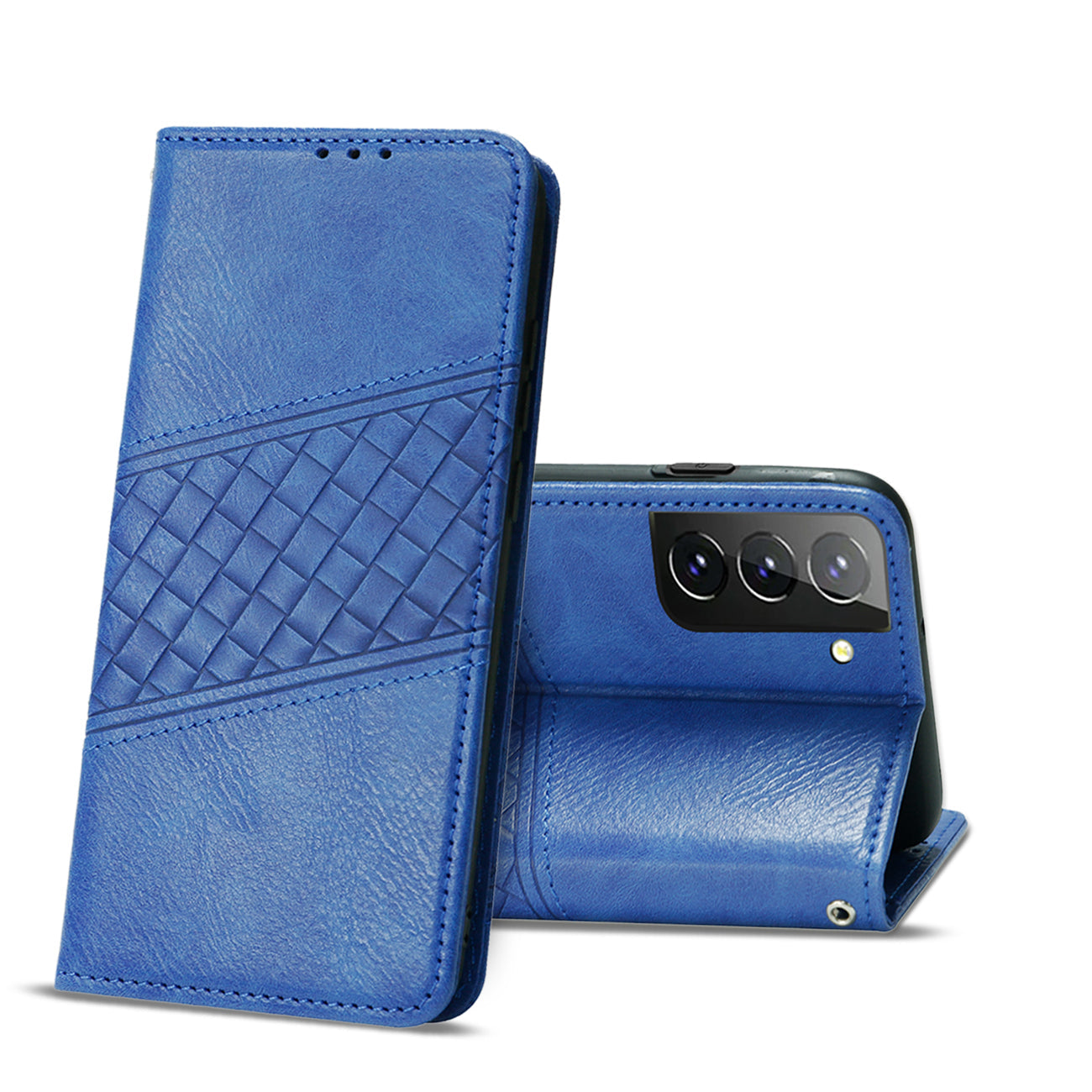 Samsung Galaxy S21 FE 3-In-1 Wallet Case In Blue (FC30-SAMS21FEBL) - Durable & Reliable