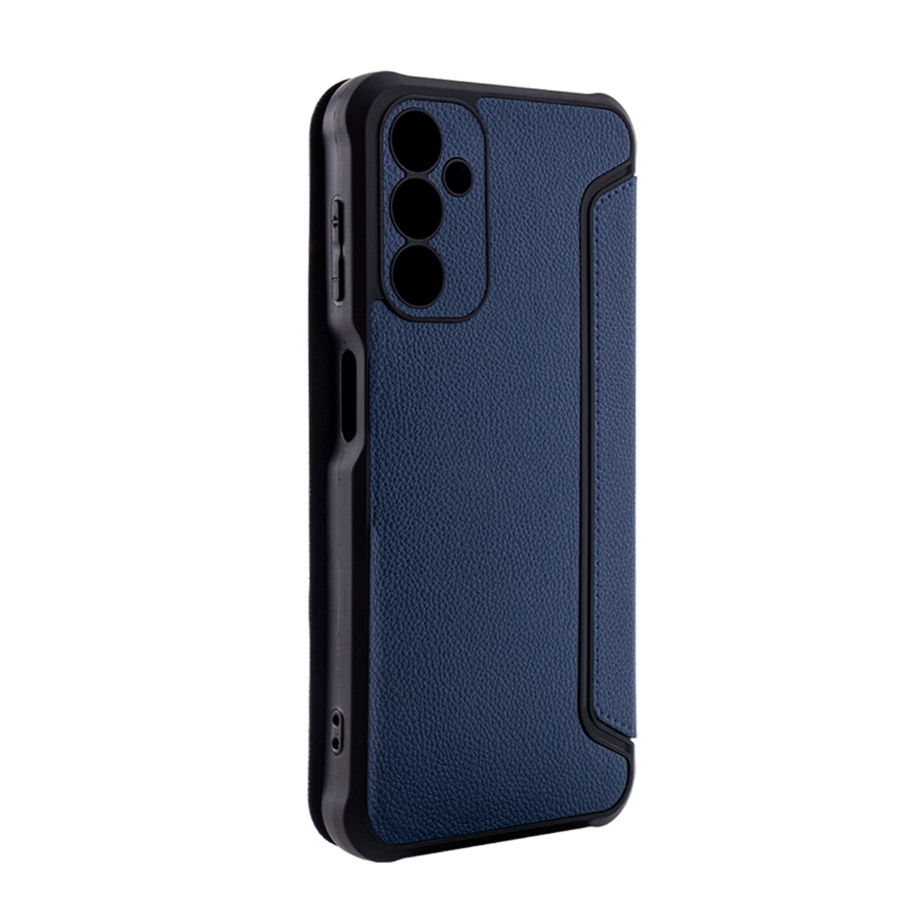 Magnetic wallet Leather phone case For Samsung Galaxy A14 5G In Navy (FC36-SAMA14-5GNV) - Crystal Clear & Reliable