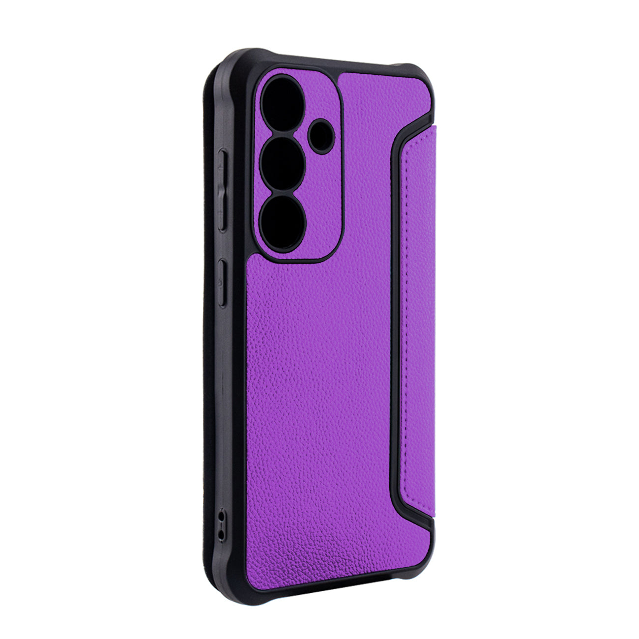 Magnetic wallet Leather phone case For Samsung Galaxy S24 Plus In Purple (FC36-SAMS24PPP) - Heavy Duty & Reliable