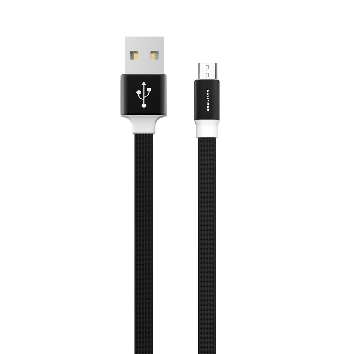 High Speed Micro Steel Data Cable in Black - Shockproof & Reliable