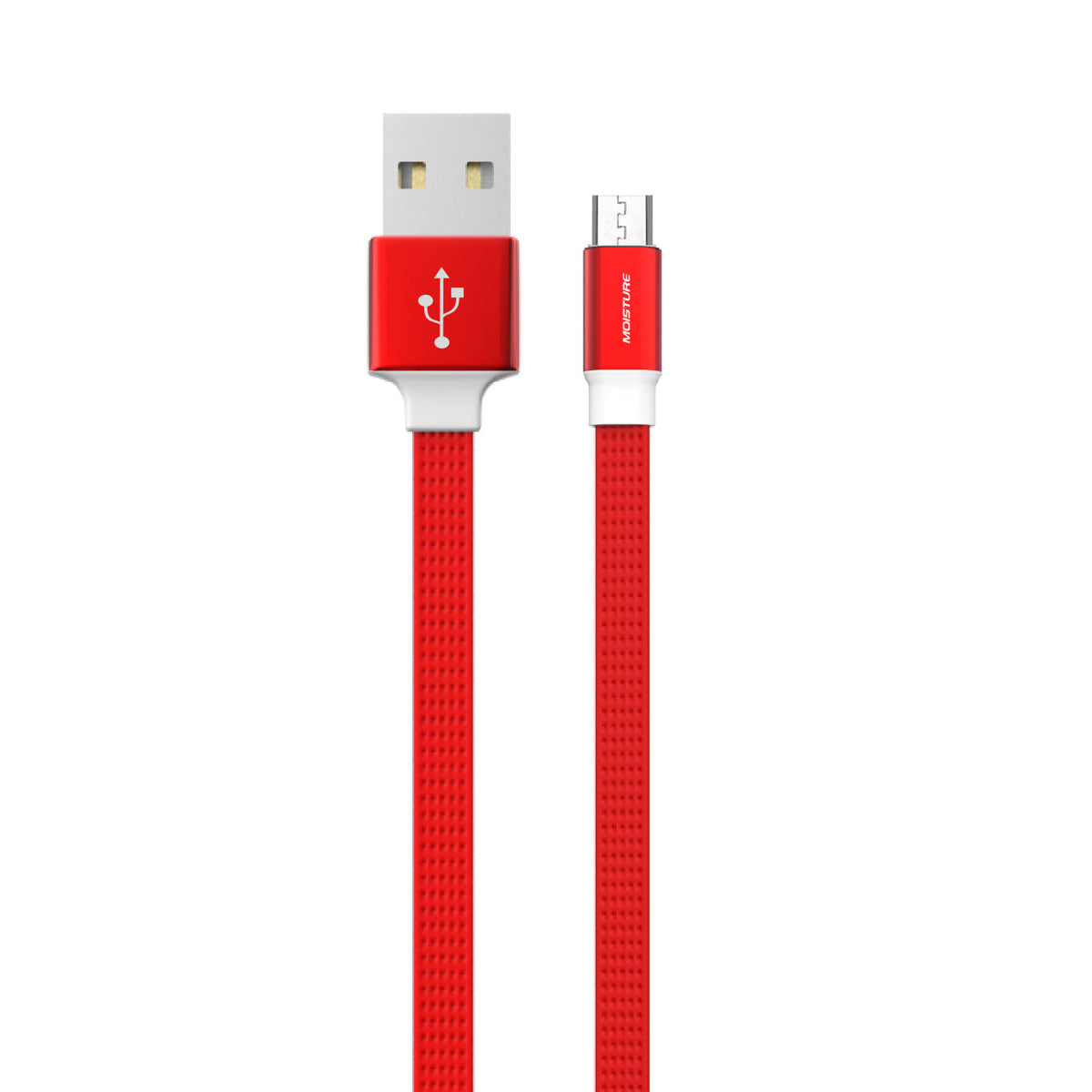 High Speed Micro Steel Data Cable in Red - Heavy Duty & Reliable