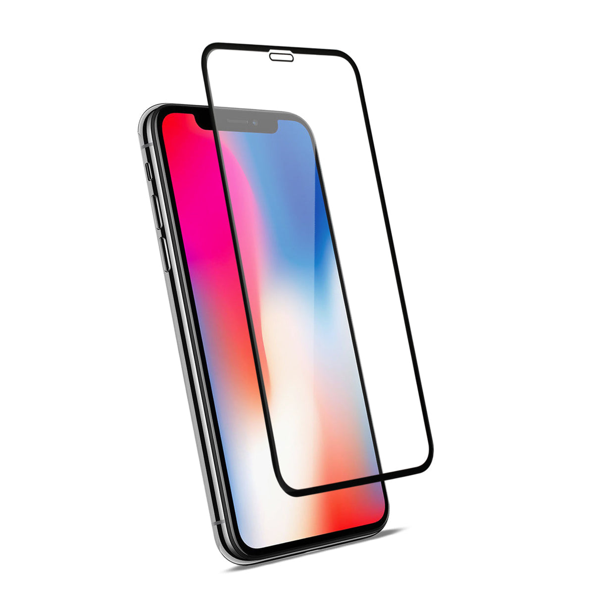 APPLE IPHONE X/XSåÊ3D Curved Tempered Glass Screen Protector In Black - Ultra-Slim & Reliable