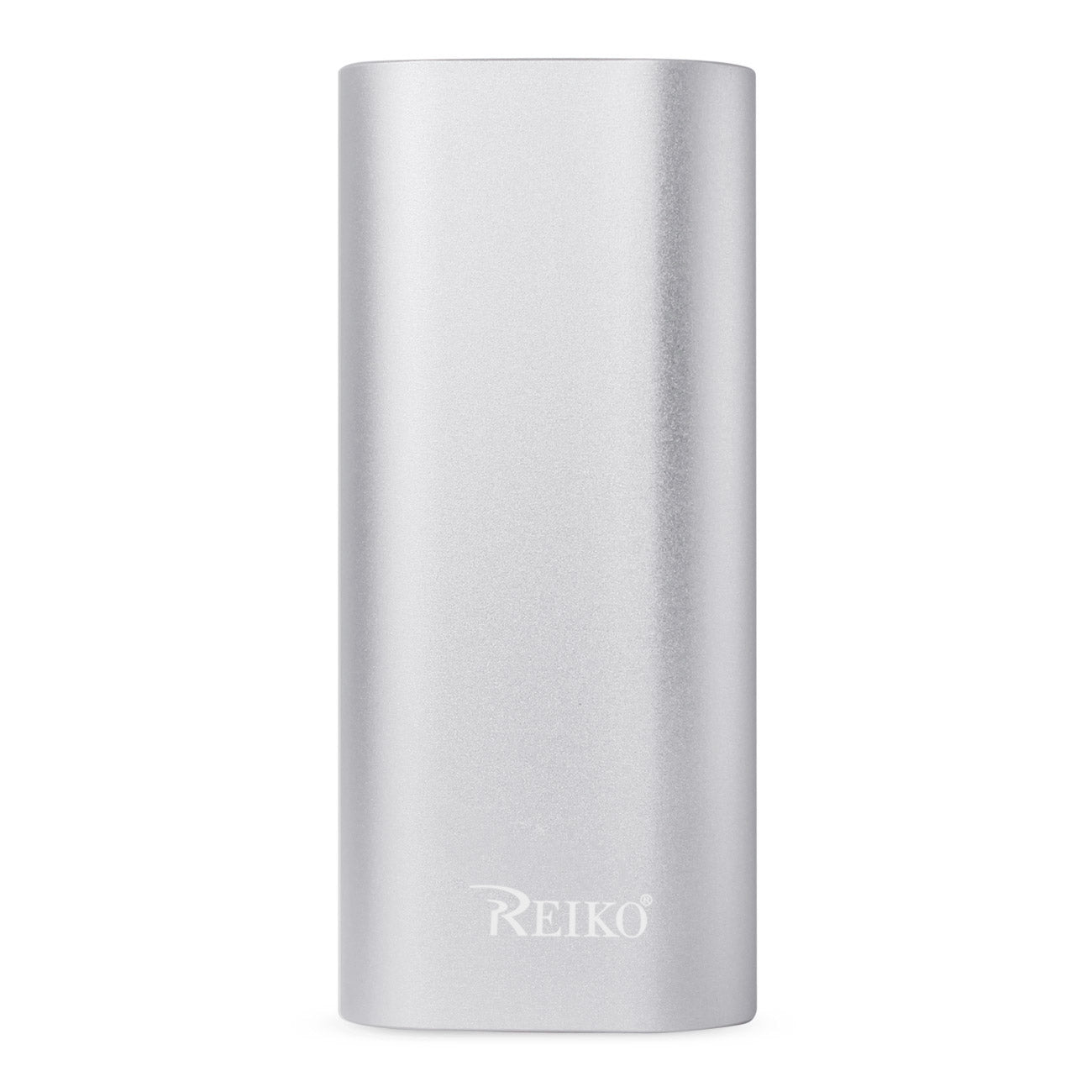 4800MAH UNIVERSAL POWER BANK WITH MICRO CABLE IN SILVER - Ultra-Slim & Reliable