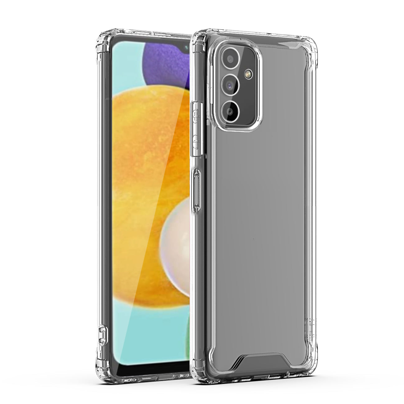 High Quality 2X Clean PC and TPU Bumper Case In Clear For Samsung Galaxy A13 5G - Shockproof & Reliable