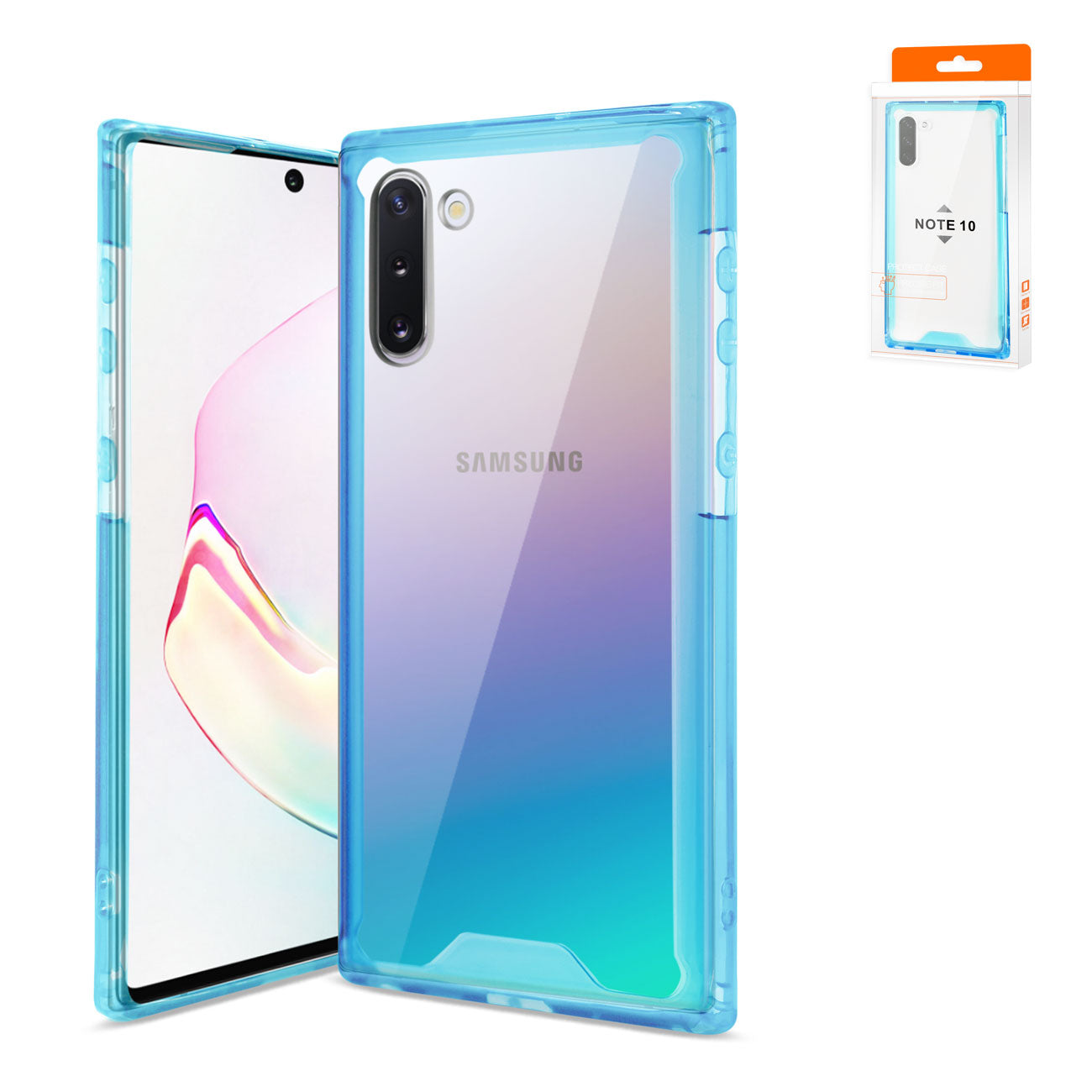 SAMSUNG GALAXY NOTE 10 High Quality TPU Case In Blue - Ultra-Slim & Reliable