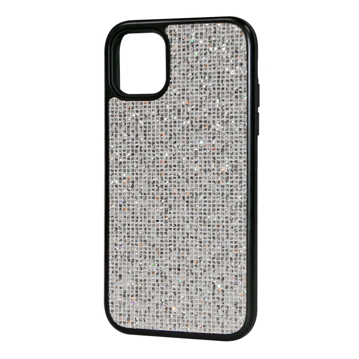 IPHONE 11 PRO Compatible DIAMOND RHINESTONE Case For APPLE IPHONE 11 PRO MAX In Silver - Crystal Clear Protection by