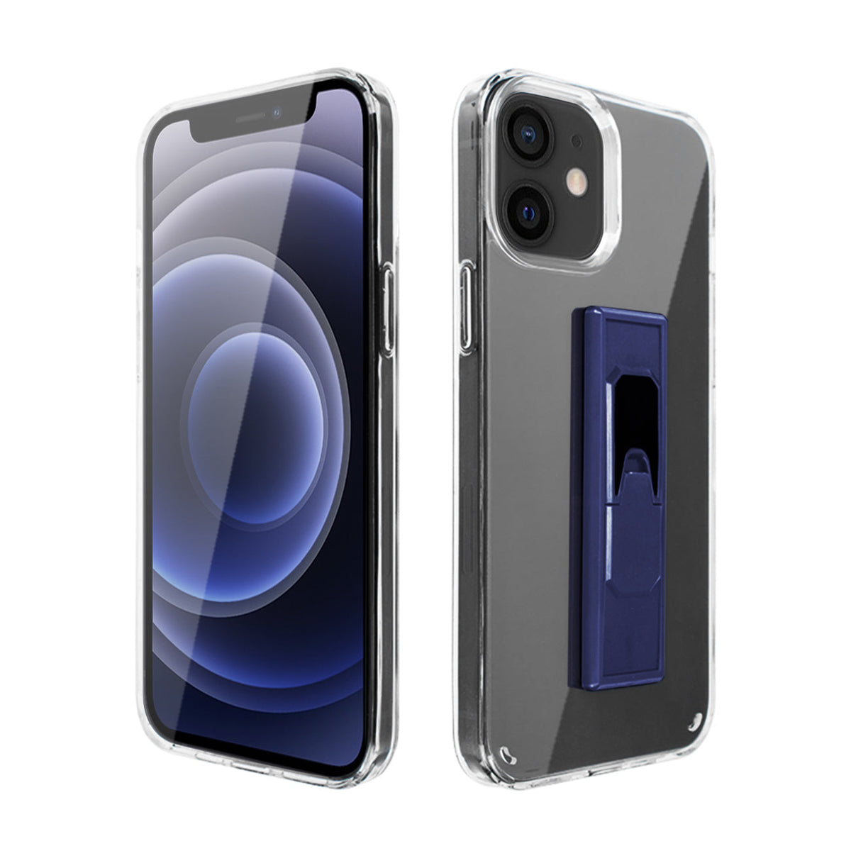 IPHONE 12 MINI Compatible TPU Bumper Shockproof Case With Embedded Coil APPLE IPHONE 12 MINI In Navy - Durable Protection by