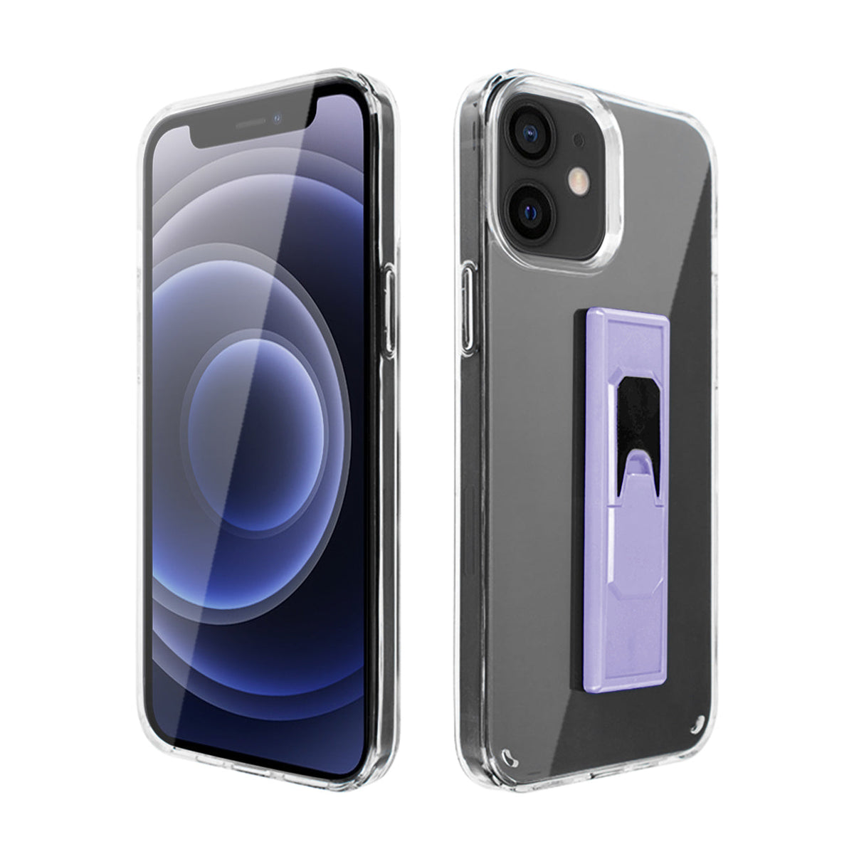 IPHONE 12 MINI Compatible TPU Bumper Shockproof Case With Embedded Coil APPLE IPHONE 12 MINI In Purple - Premium Protection by