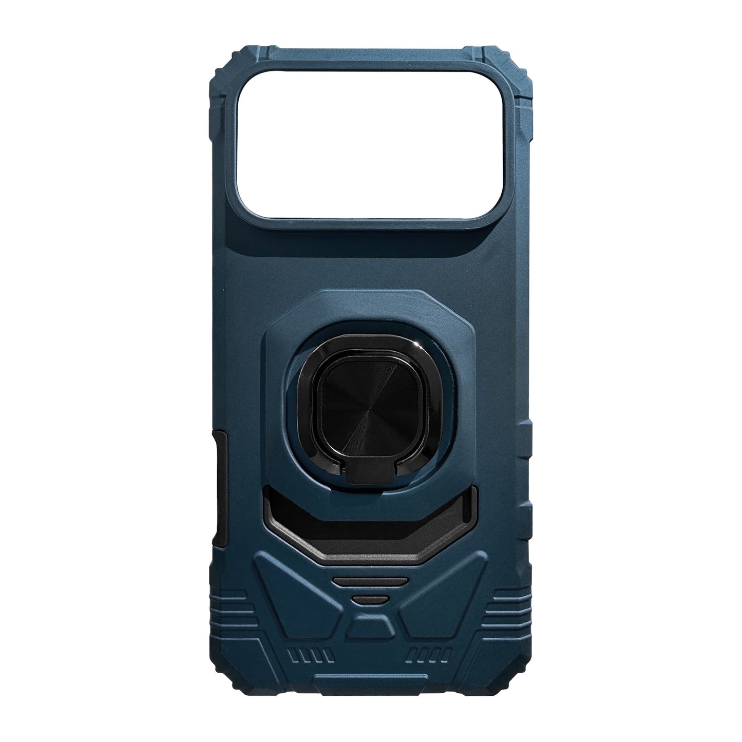 IPHONE 17 Compatible Kickstand Ring Holder TPU Shockproof Case for IPHONE 17 MAX in Blue - Durable Protection by