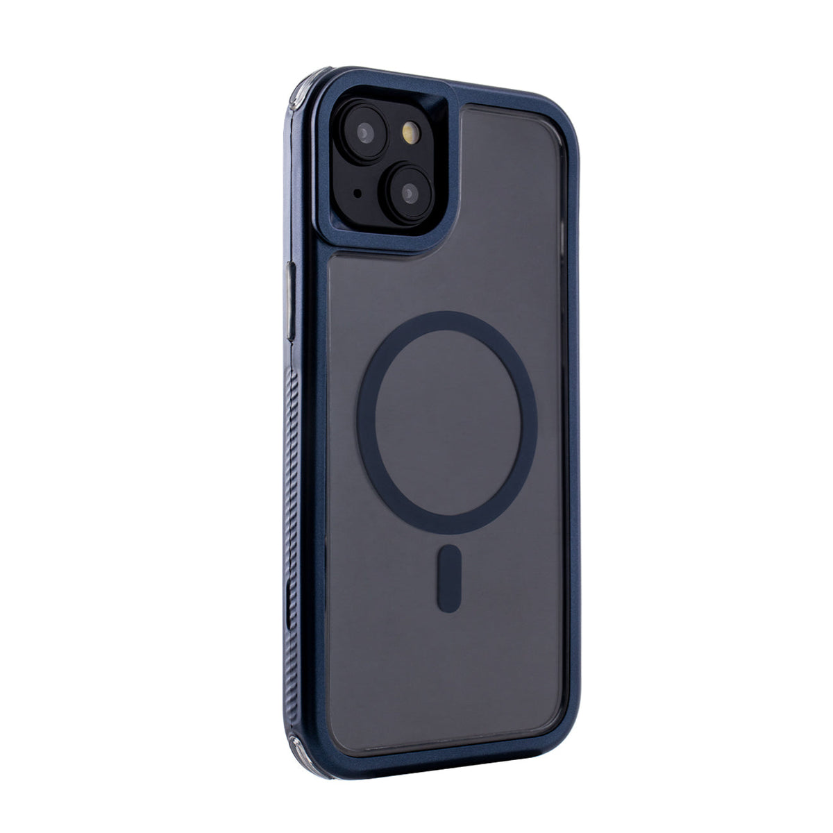 iPhone 15 Plus Compatible Heavy Duty 3-in-1 Hybrid Shockproof Anti-Fall Protective Magnetic Case for iPhone 15 Plus in Blue - Premium Protection by