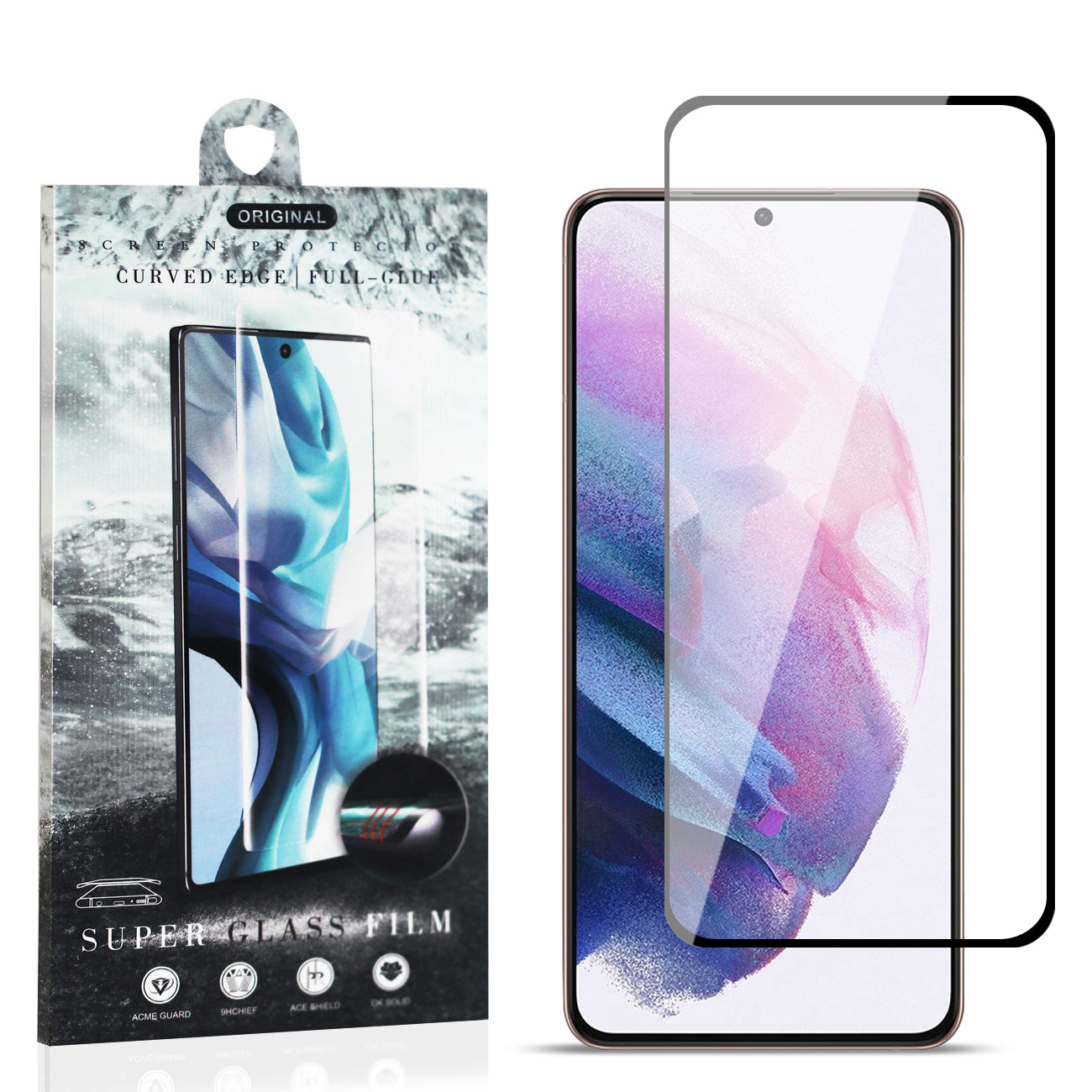 Samsung S21 Compatible Scratch Resistant Screen Protector for Samsung S21P - Crystal Clear Protection by