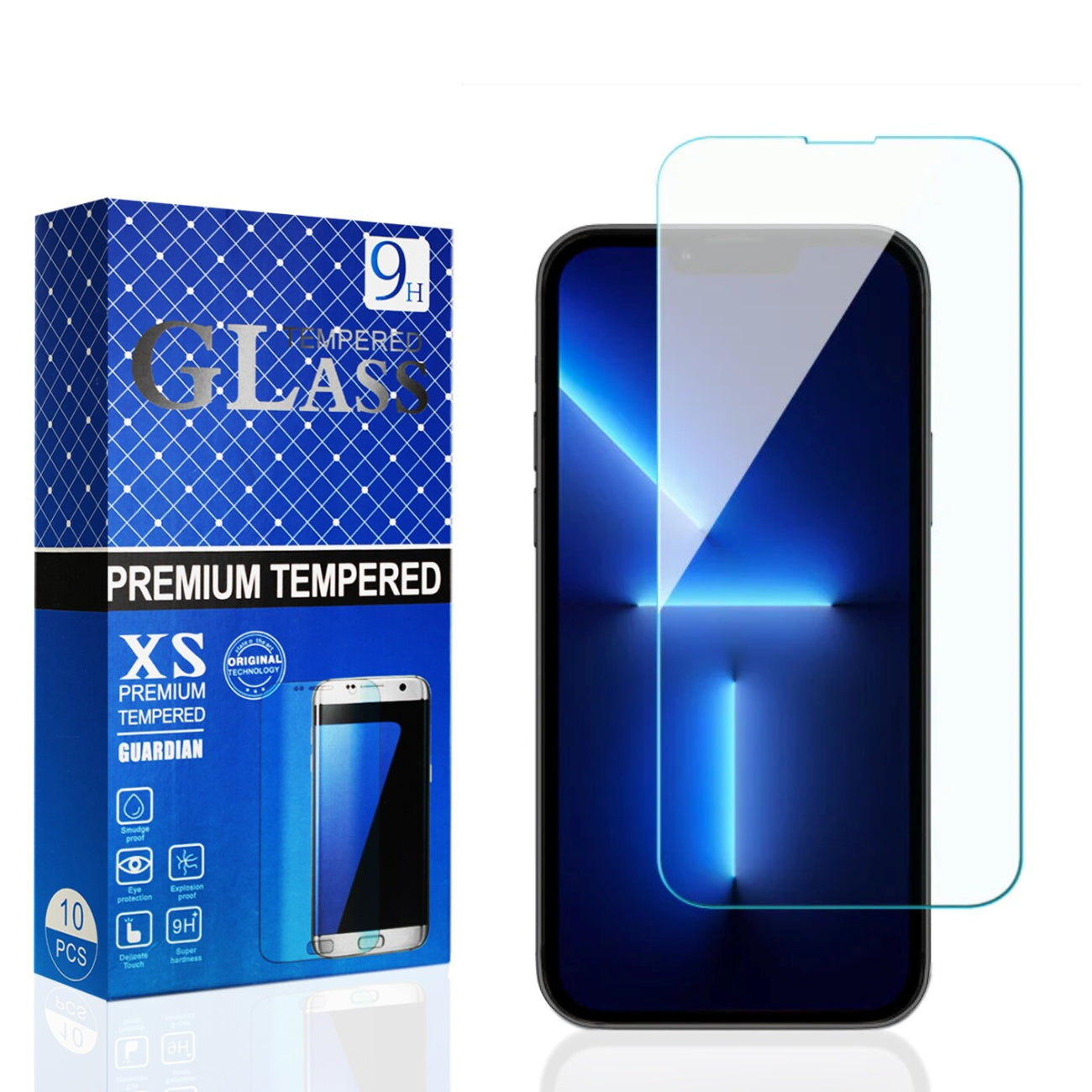 IPHONE13 MAX Compatible APPLE IPHONE13 MAX 0.33MM 2.5D Super Durable Glass (10PCS) - Premium Protection by