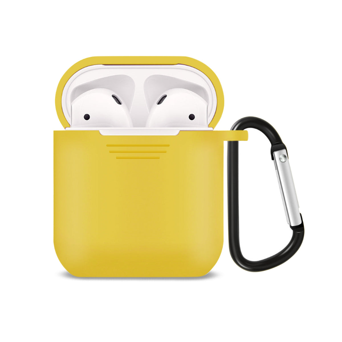 Silicone Case for Airpods in Yellow - Ultra-Slim & Reliable