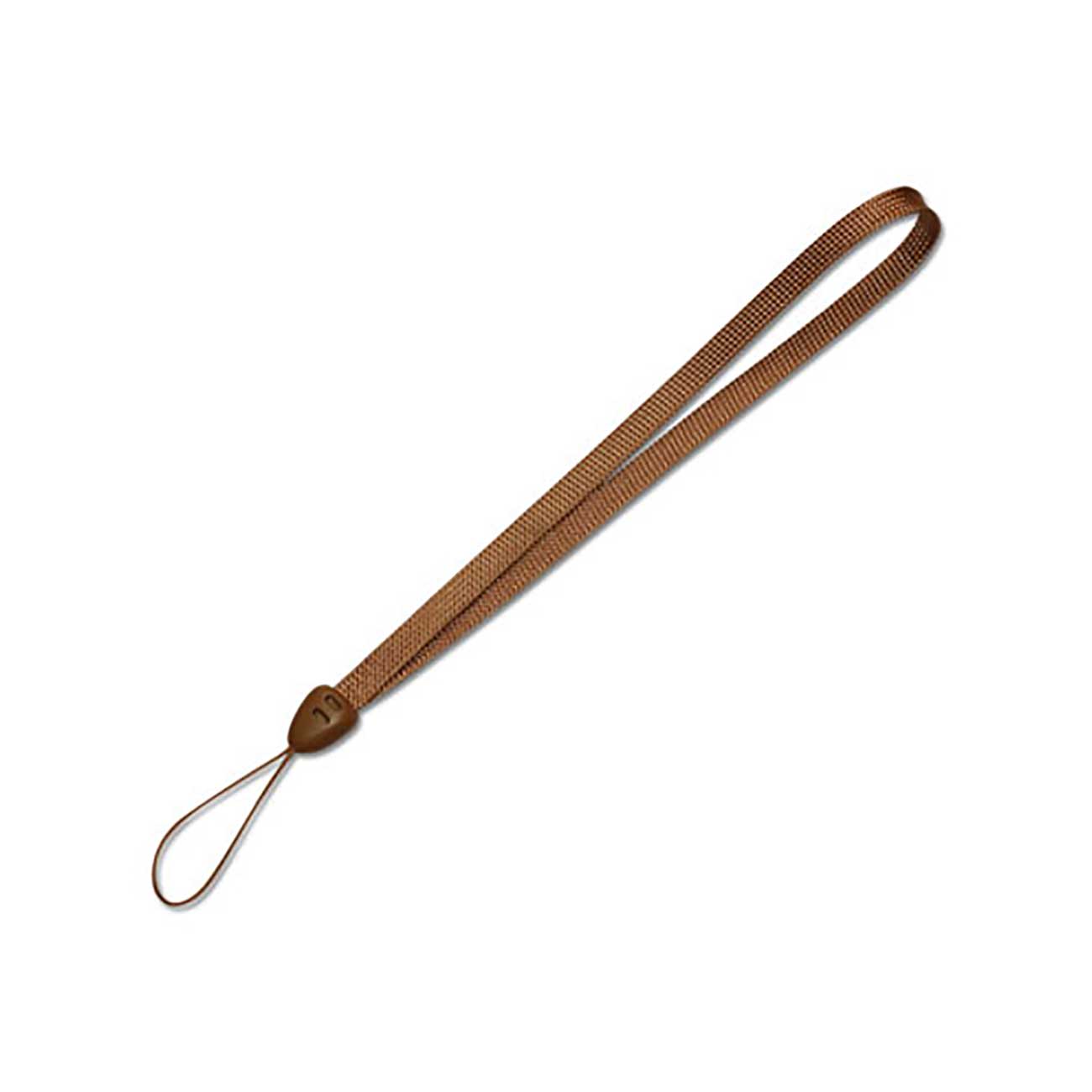 SHORT LANYARD STRAP IN BROWN - Crystal Clear & Reliable