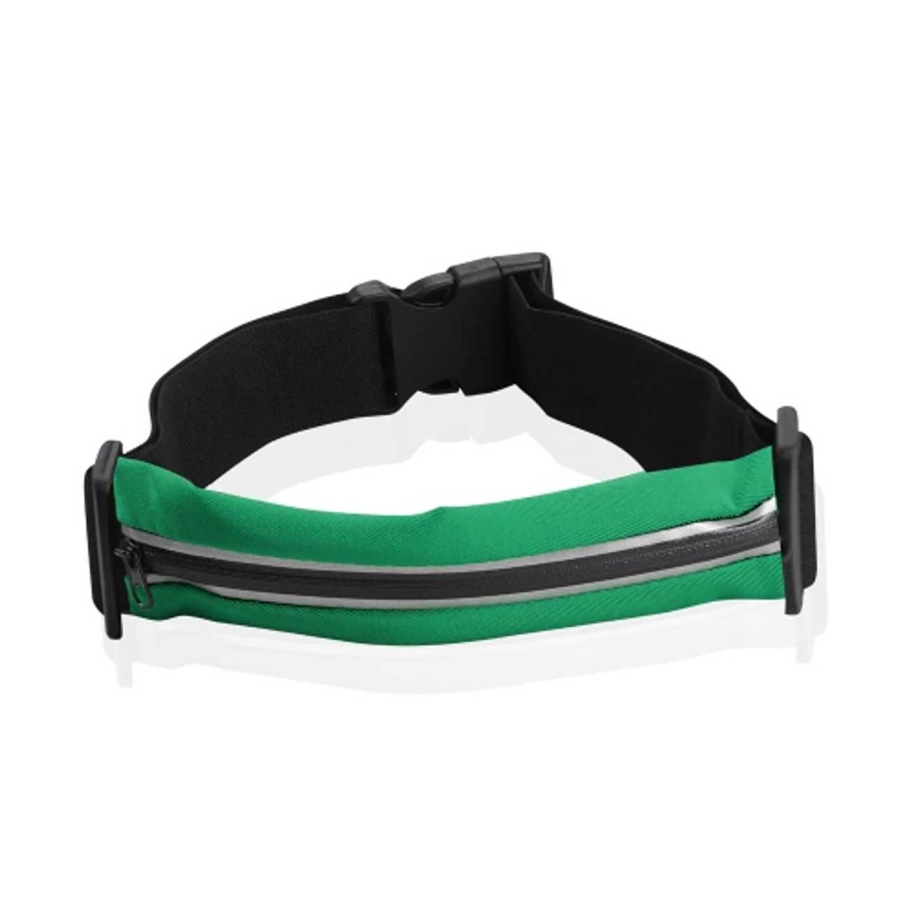 SPORTS STRETCH HIP WAIST PACK 7.87X1.77X1.77 INCHES INCHES IN GREEN (SWB01-UNIGR) - Premium & Reliable