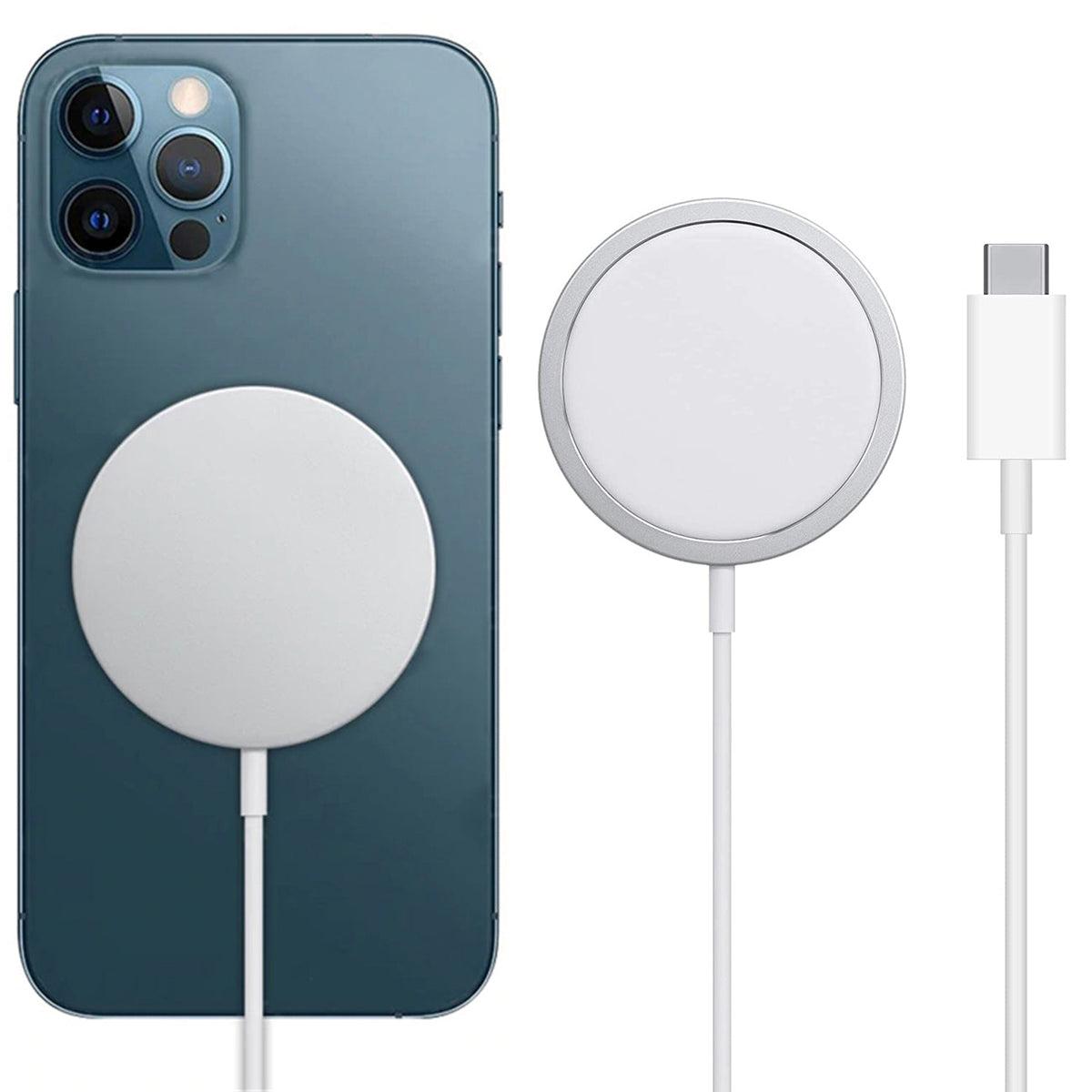 iPhone 12 Compatible Magnetic Charger USB-C Port For iPhone 12 series (Only Sell In System) - Ultra-Slim Protection by