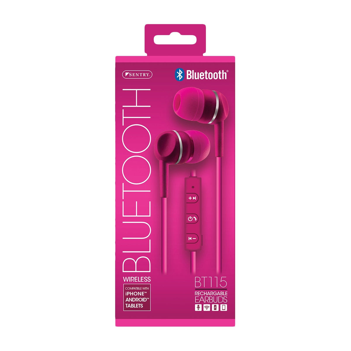 Bluetooth Stereo Earbuds In Red - Premium & Reliable