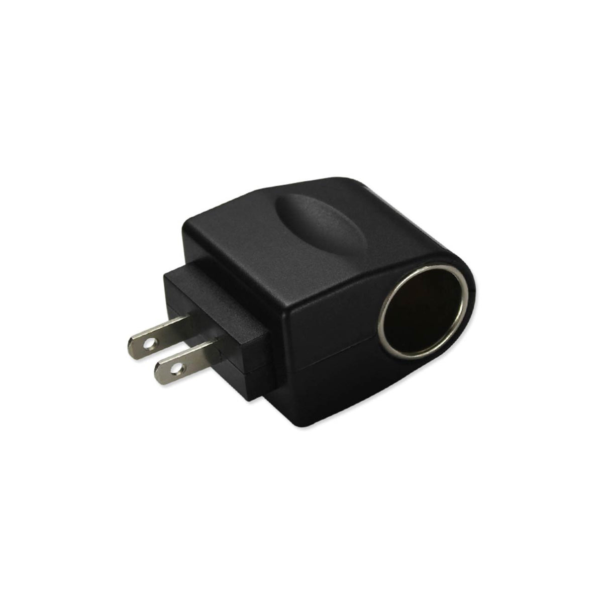 650MAH AC TO DC WALL ADAPTER TO CAR CHARGER IN BLACK - Ultra-Slim & Reliable