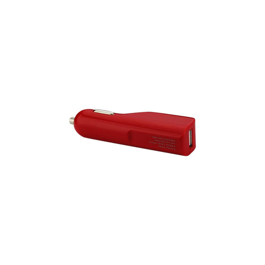 MICRO USB 1 AMP CAR CHARGER IN RED - Durable & Reliable