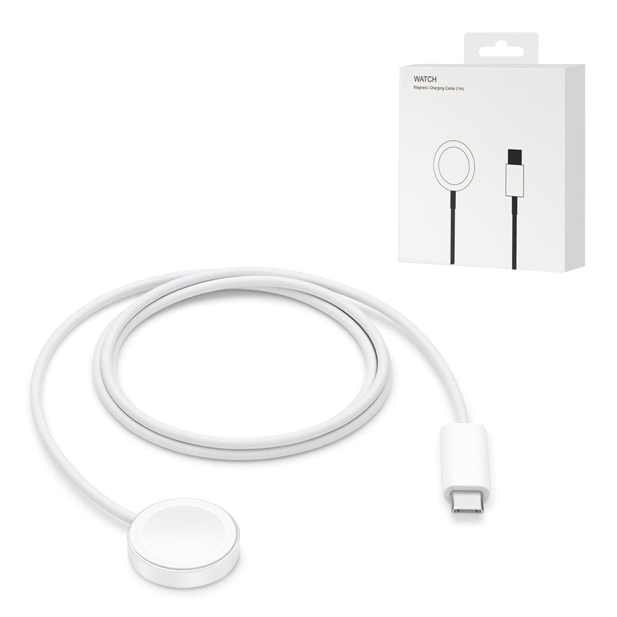 Apple Watch Wireless Fast Charger to USB-C Cable - Heavy Duty & Reliable