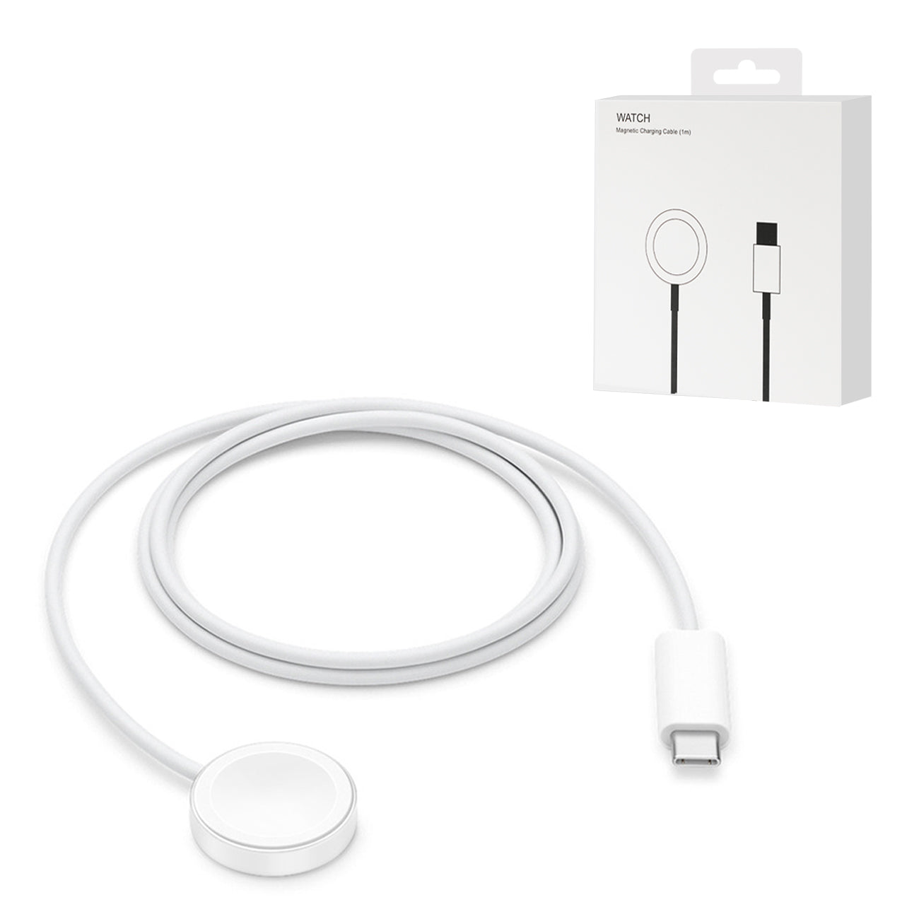 Apple Watch Wireless Fast Charger to USB-C Cable - Heavy Duty & Reliable