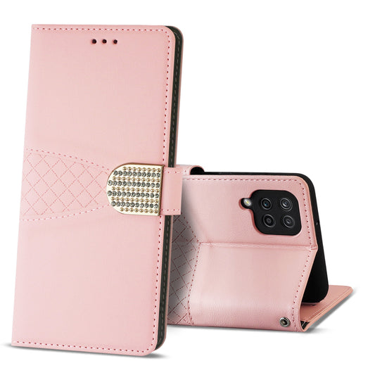 Samsung Galaxy A12 5G 3-In-1 Wallet Case In Pink - Ultra-Slim & Reliable