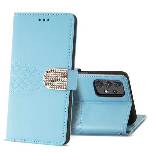 Samsung Galaxy A32 5G 3-In-1 Wallet Case In Blue - Heavy Duty & Reliable