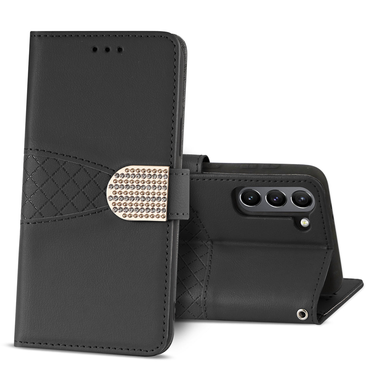 3-In-1 Wallet Case SAMSUNG GALAXY S21/S30 In Black - Crystal Clear & Reliable