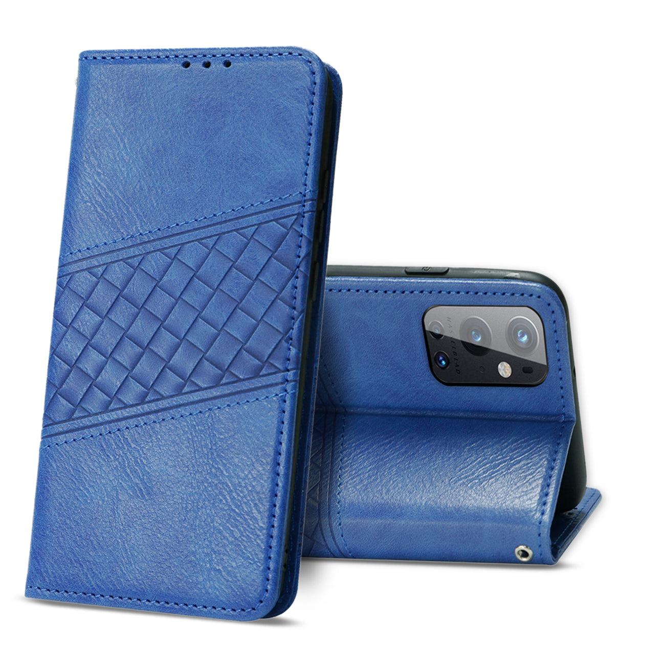 ONE PLUS 9 PRO 5G 3-In-1 Wallet Case In Blue - Shockproof & Reliable