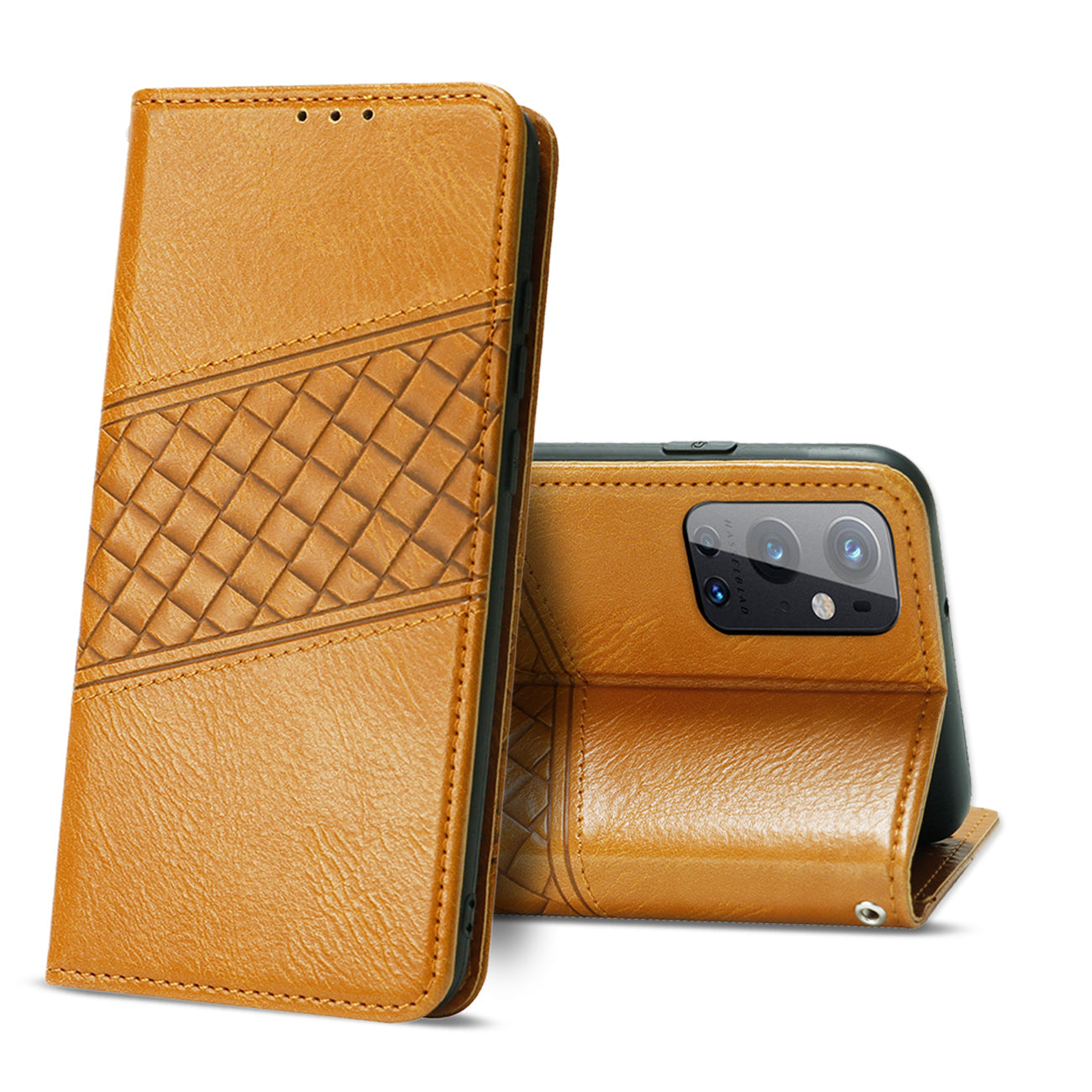 ONE PLUS 9 PRO 5G 3-In-1 Wallet Case In Brown - Durable & Reliable