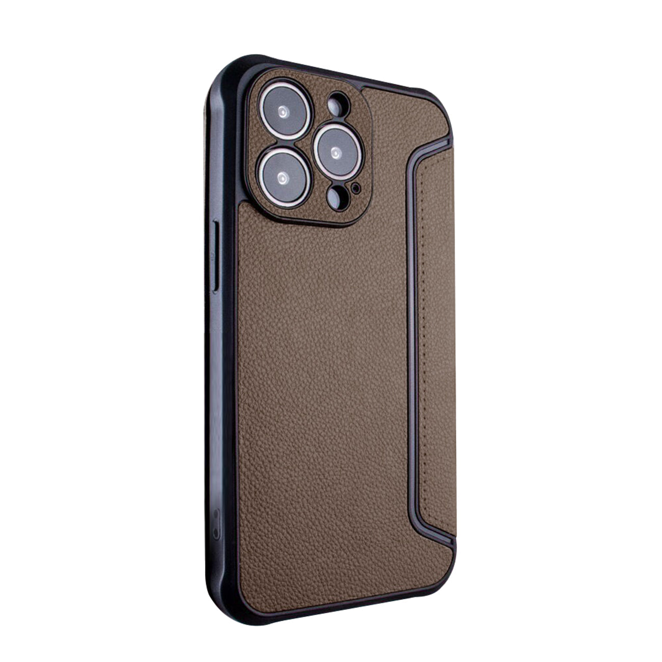 iPhone 14 Plus Compatible Magnetic wallet Leather phone case For Apple iPhone 14 Plus In Brown (FC36-IPH14PLUSBR) - Shockproof Protection by