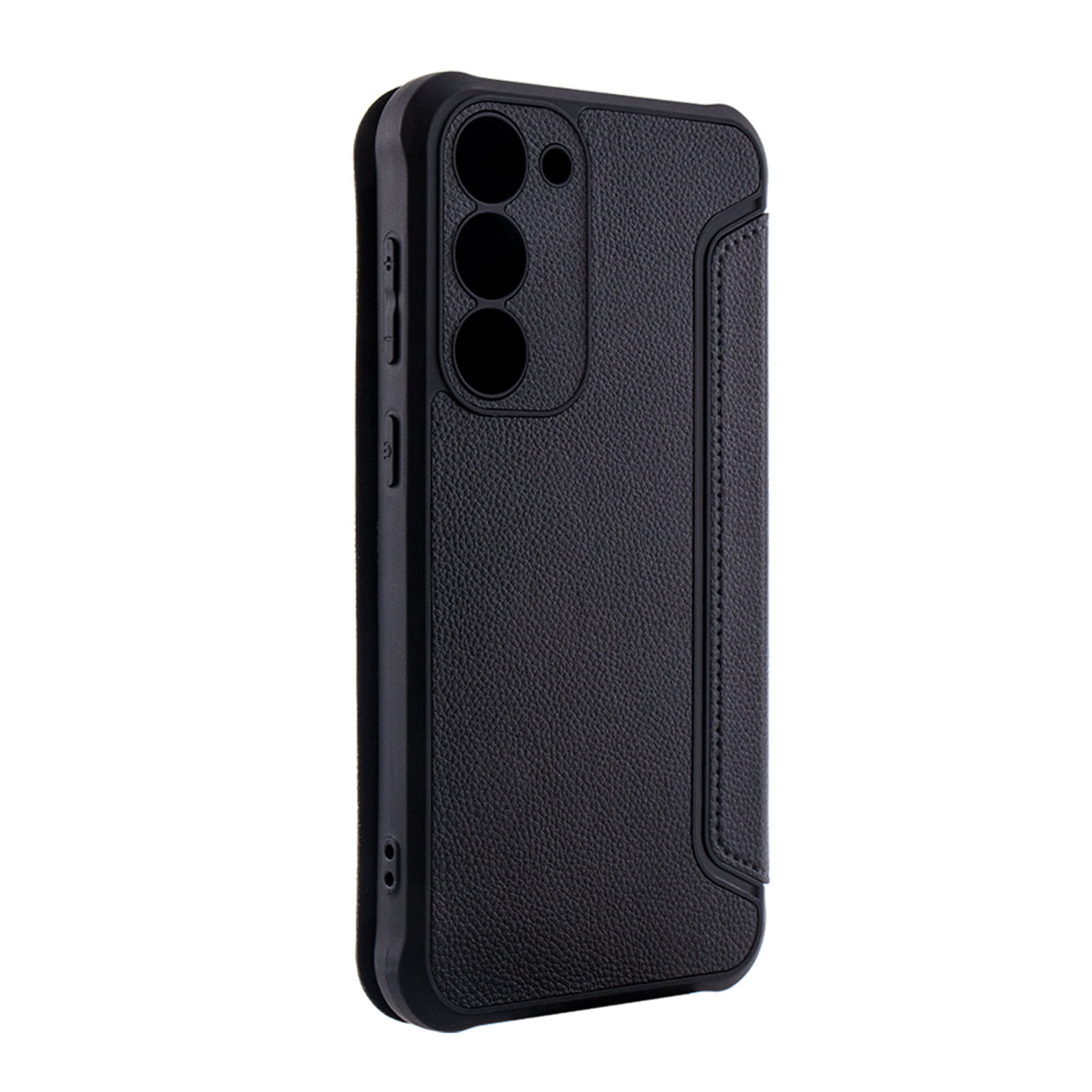 Magnetic wallet Leather phone case For Samsung Galaxy S24 In Black (FC36-SAMS24BK) - Ultra-Slim & Reliable