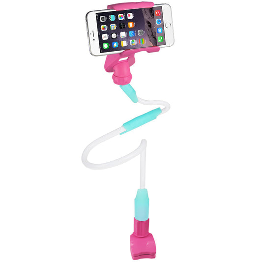 Universal Long Flexible Arms iPad / Tablet / Phone Holder In Pink - Premium & Reliable