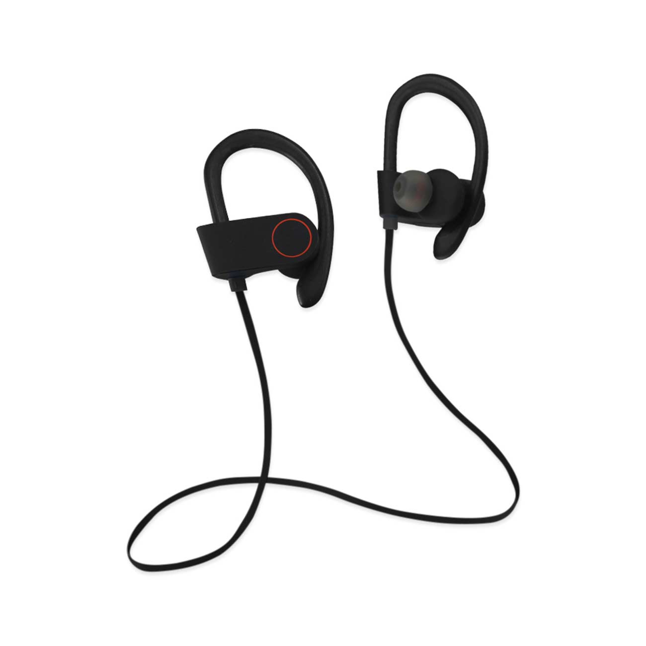 UNIVERSAL SPORT BLUETOOTH HEADPHONES WITH HD SOUND QUALITY AND SWEAT PROOF IN BLACK HSBT1560-UNIBK - Heavy Duty & Reliable