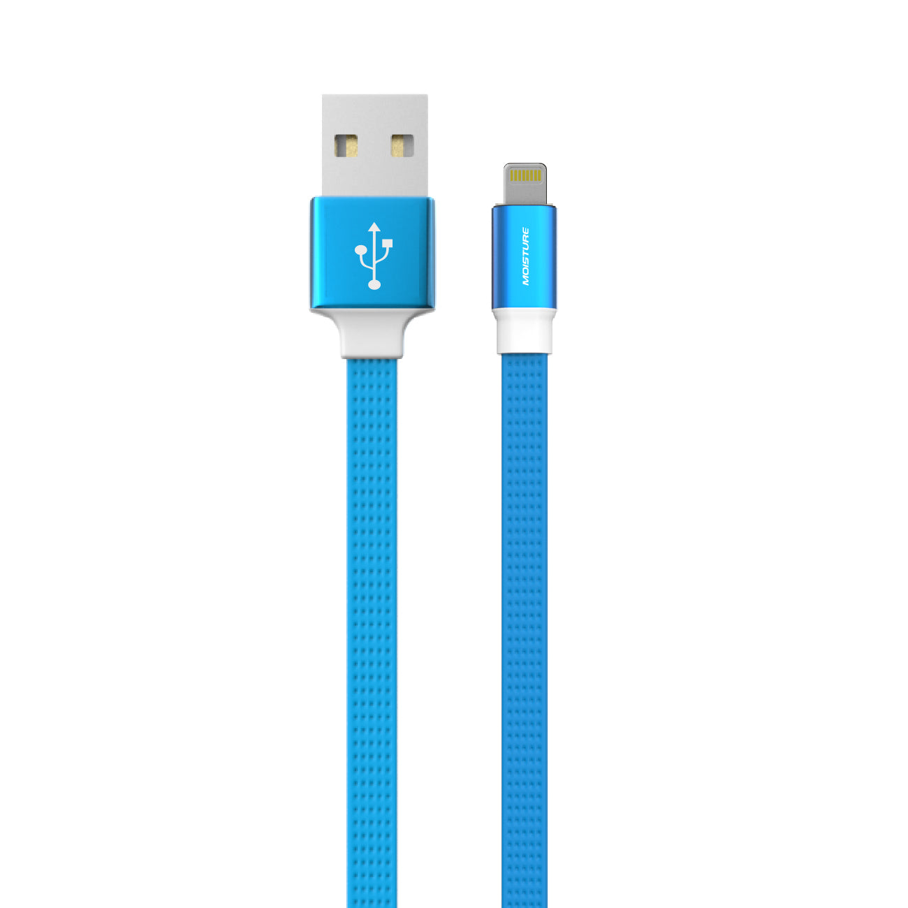High Speed Steel 8 PIN Data Cable in Blue - Shockproof & Reliable