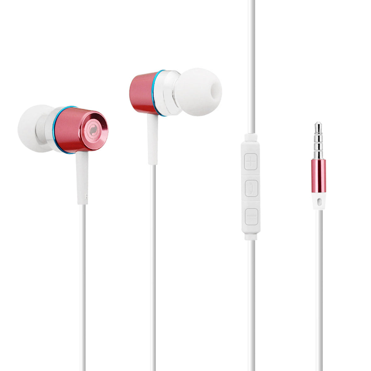 Earphones in Pink -HSM1300PK - Ultra-Slim & Reliable