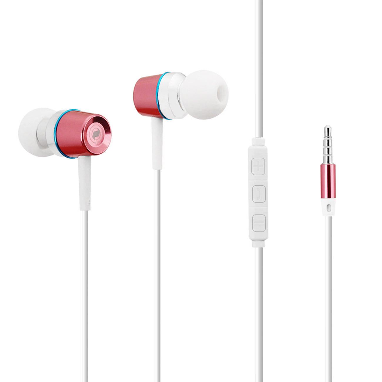 Earphones in Pink -HSM1300PK - Ultra-Slim & Reliable
