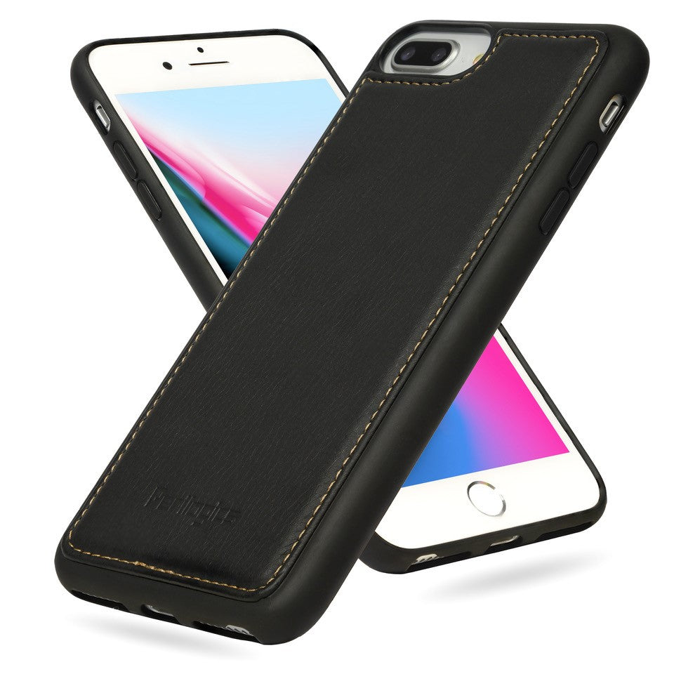 IPHONE 11 PRO Compatible Leather Case for APPLE IPHONE 11 PRO MAX In Black - Heavy Duty Protection by