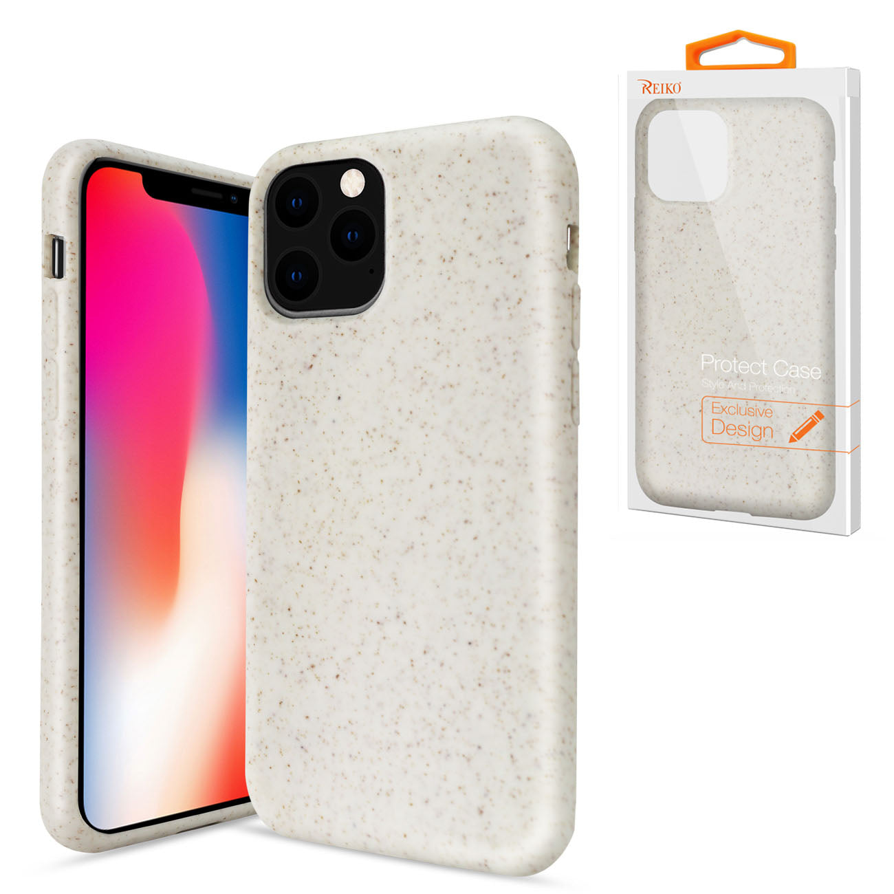 IPHONE 11 PRO Compatible APPLE IPHONE 11 PRO MAX Wheat Bran Material Silicone Phone Case In White - Premium Protection by