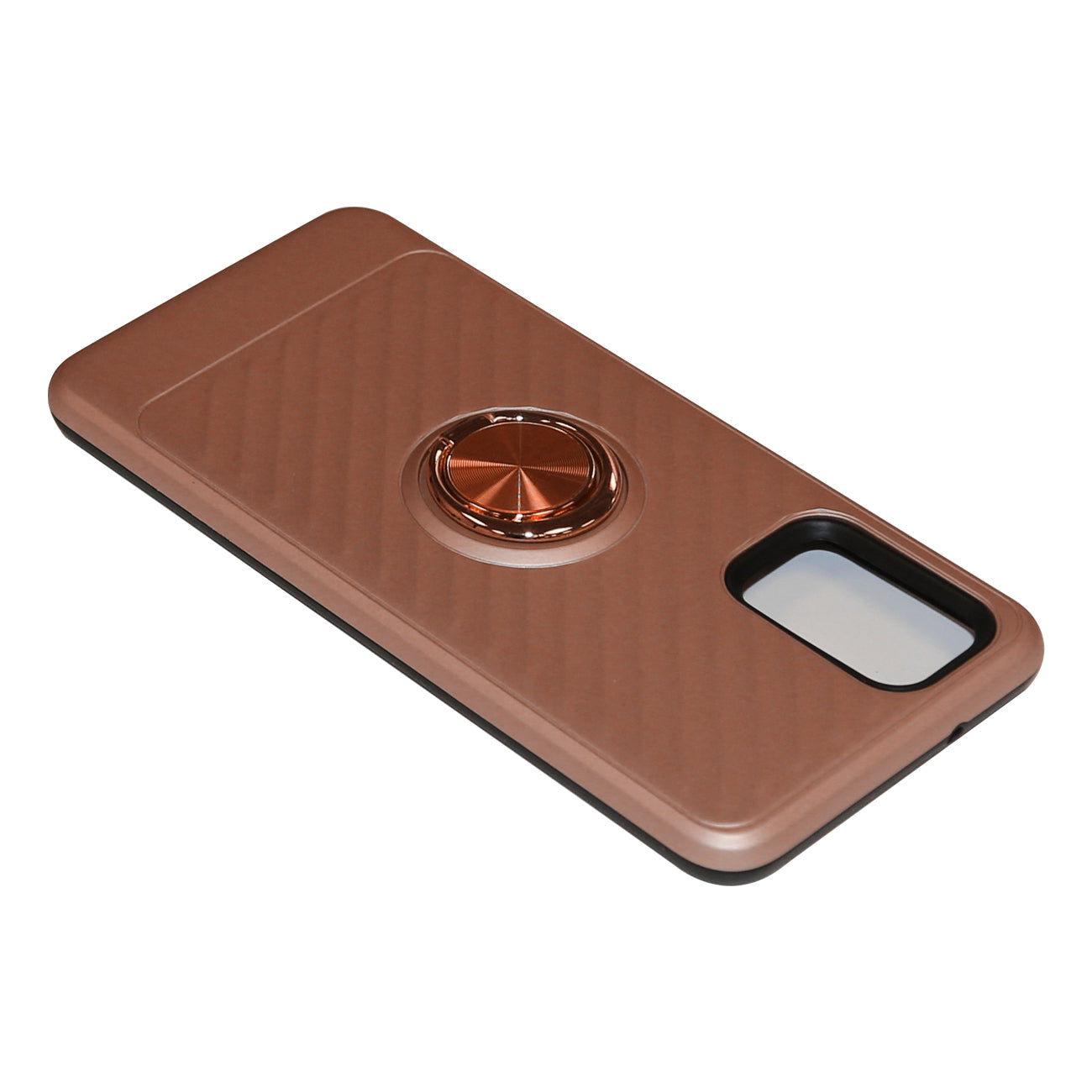 SAMSUNG GALAXY S20 Plus Case with Ring Holder In Rose Gold - Ultra-Slim & Reliable
