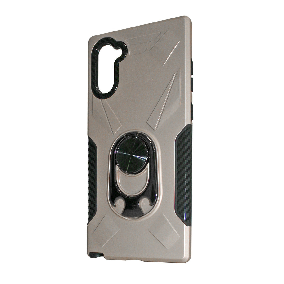 SAMSUNG GALAXY NOTE 10 Case with Ring Holder In Silver - Ultra-Slim & Reliable