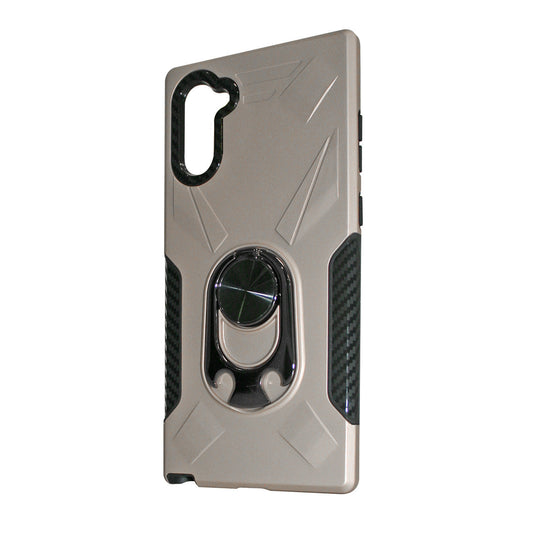 SAMSUNG GALAXY NOTE 10 Case with Ring Holder In Silver - Ultra-Slim & Reliable