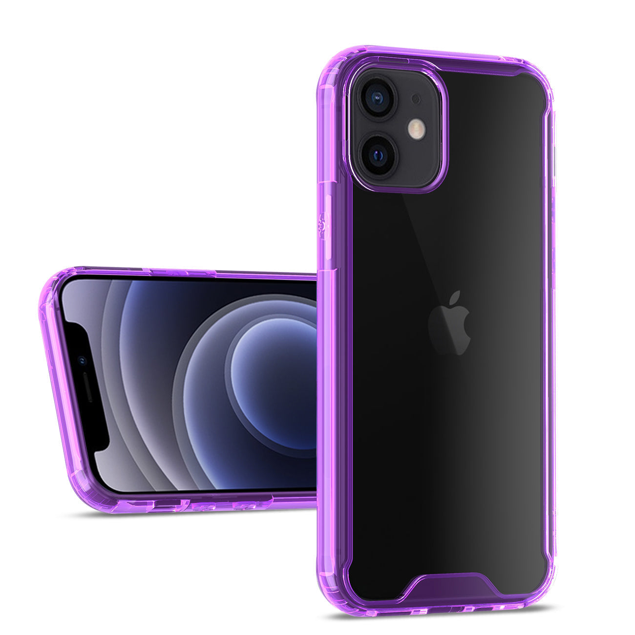 IPHONE 12 MINI Bumper Case In Purple - Heavy Duty & Reliable