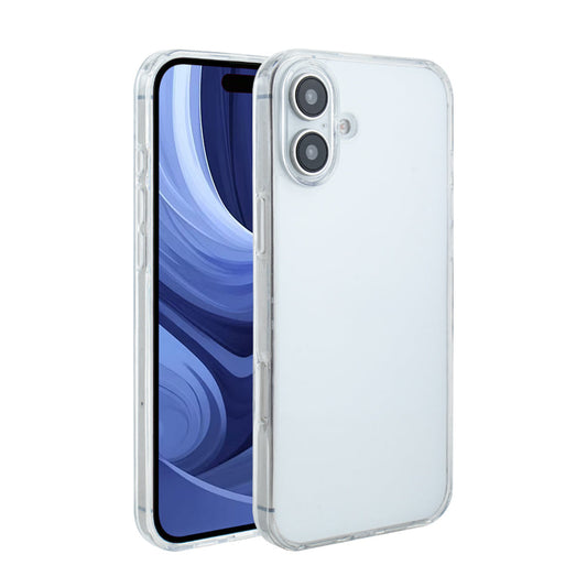 iPhone 16 PLUS Compatible High Quality 2X Clean PC and TPU Bumper Case In Clear For Apple iPhone 16 PLUS - Ultra-Slim Protection by