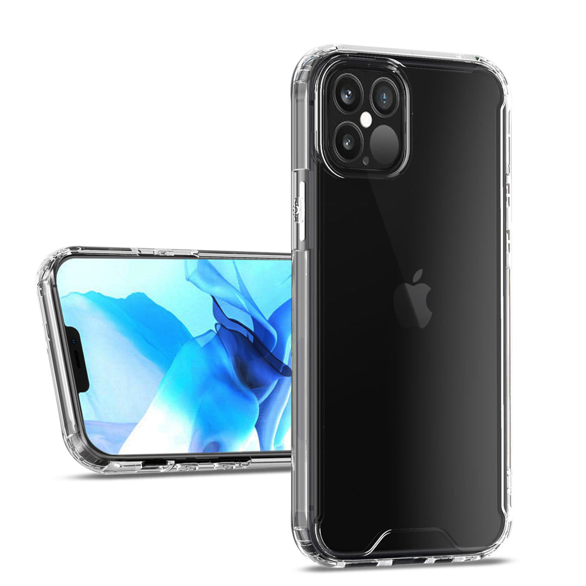 IPHONE 12 Compatible For IPHONE 12/ IPHONE 12 PRO Bumper Case In Clear - Premium Protection by
